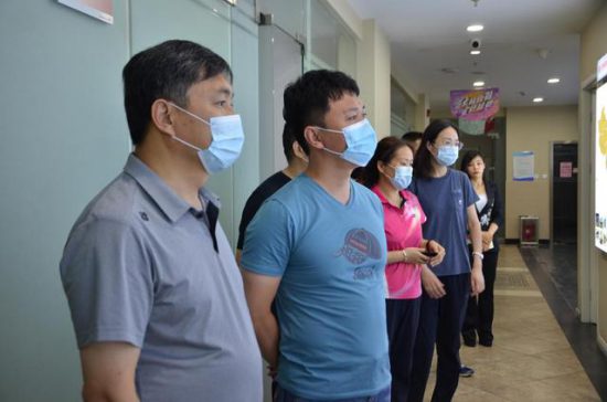 淮北市文化旅遊體育局劉明局長一行參觀旭整形