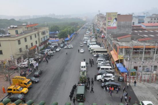 駭人聽聞!東莞觀音山「2.15武裝施工」事件全紀實