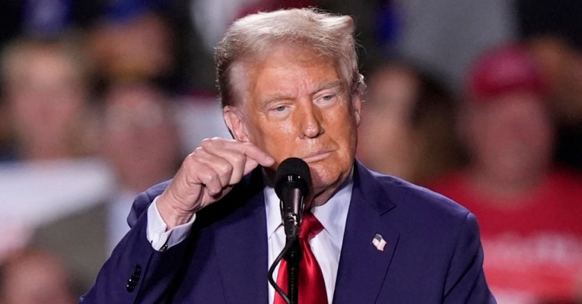 特朗普稱如果中國「進入」台灣 將對中國徵收150%至200%的關稅