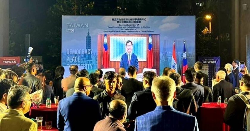 台灣駐孟買辦事處揭牌開館，北京要求印度審慎處理涉台問題