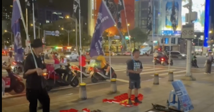 兩名中國旅客鬧場港人活動 遭台灣政府驅逐出境