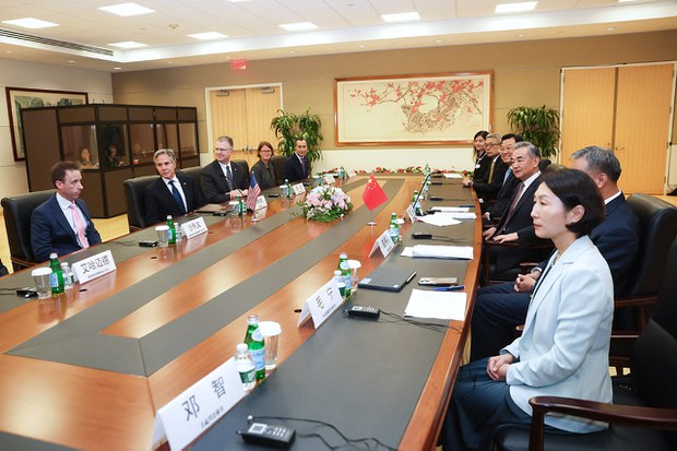 布林肯與王毅會晤 美中關係議題再成焦點