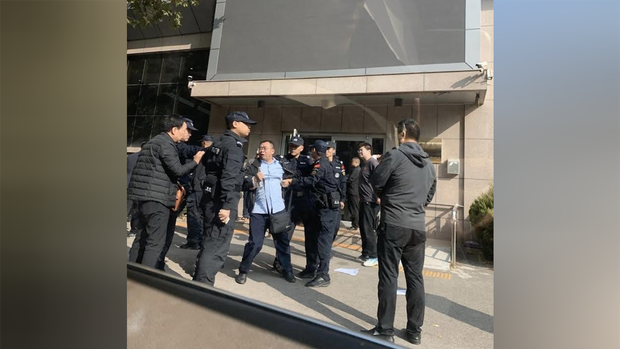 劉美香案開庭　人權律師江天勇、王宇等人被拘留