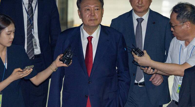 尹锡悦再度关押看守所！以「健康因素」拒绝独检调查