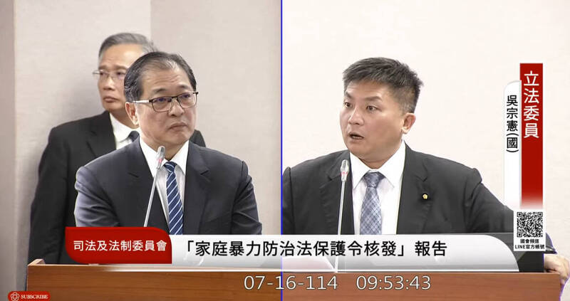 杀妻案保护令无效？ 强化资讯流通 郑铭谦：建立机制助声押判断