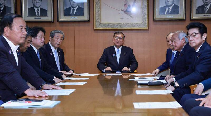 自民党参院大选惨败 石破茂今仍坚持续任