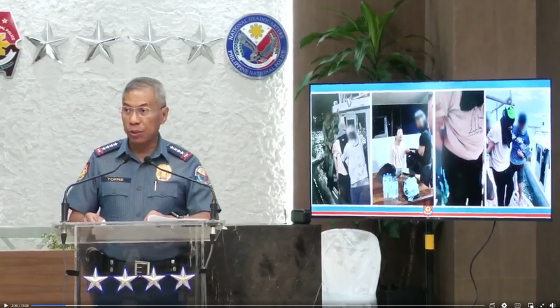 中国批菲治安堪虑 菲警察总长反批：中国不法分子所致