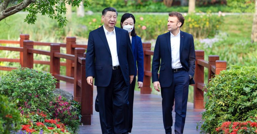 馬克宏下月初訪陸 將尋求建立一個「符合中歐共同利益的關係框架」