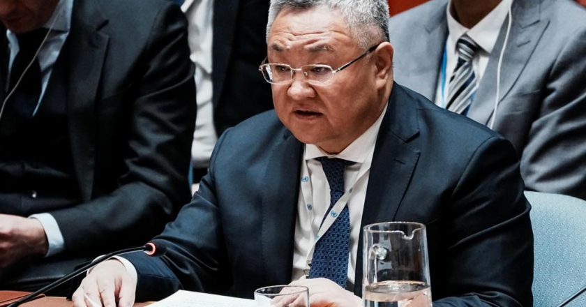 陆联合国大使傅聪 再次敦促高市撤回「错误言论」