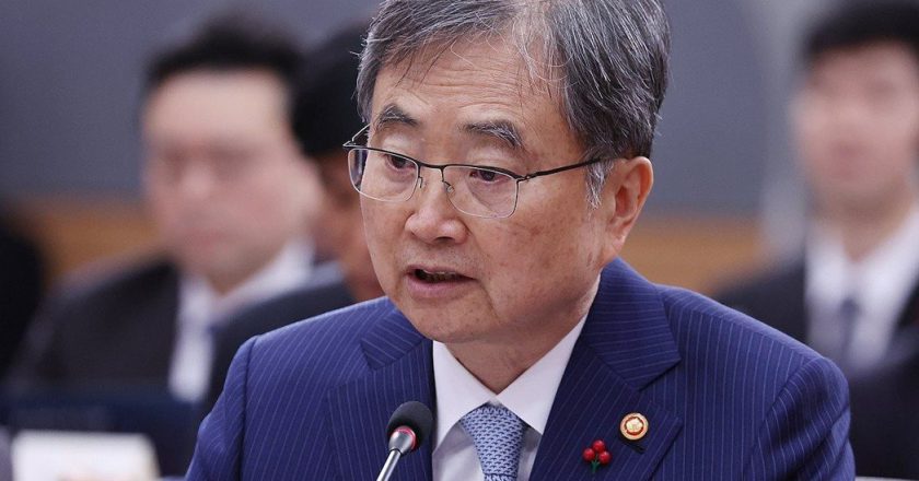 韓外長趙顯向韓總統李在明工作彙報：推進李在明於明年初訪問中國